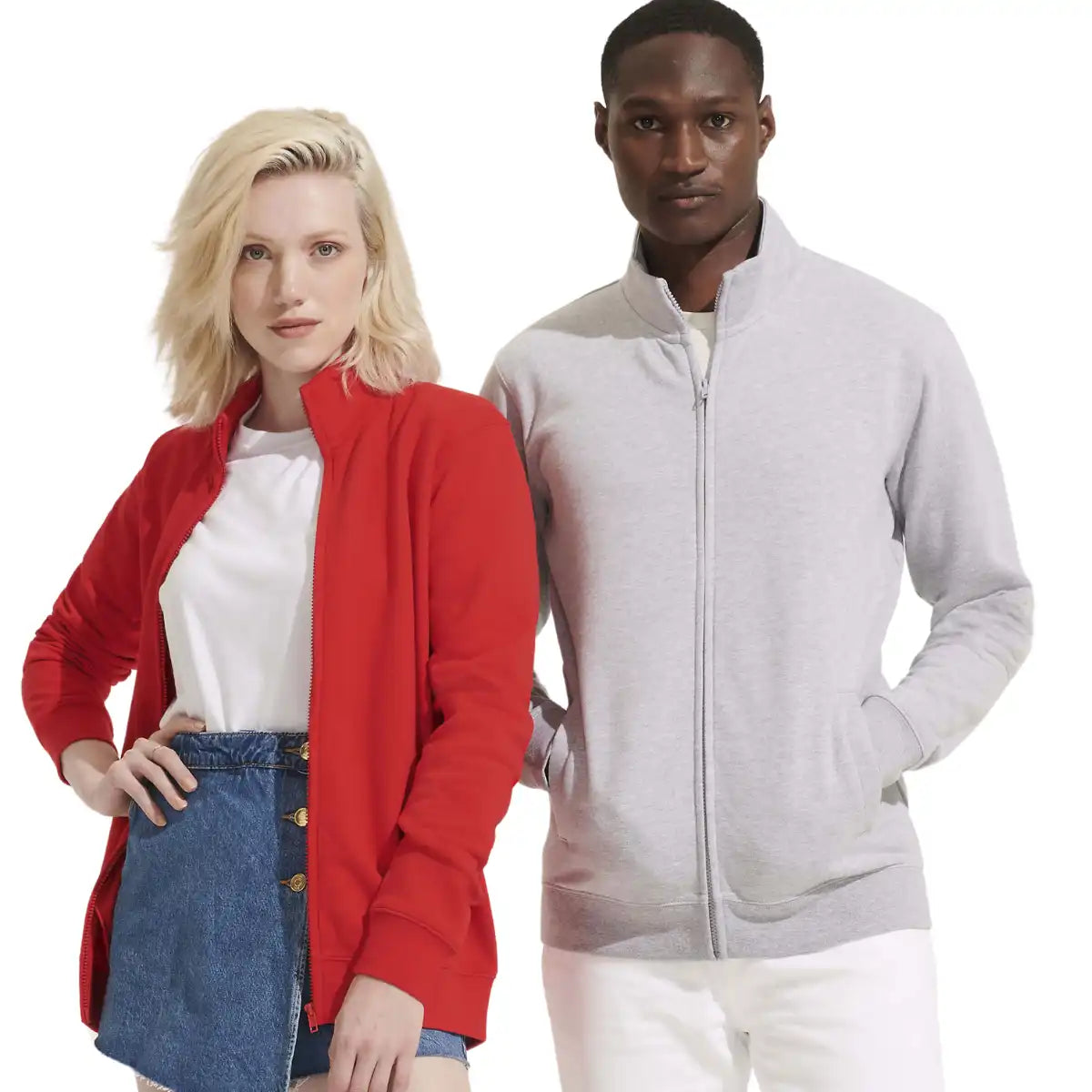 Sweat-shirt zippé à capuche Unisexe SOL'S COOPER 04240