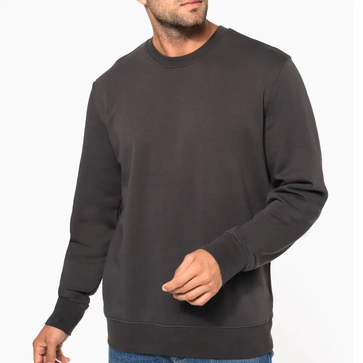 Sweat-shirt écoresponsable col rond unisexe K4025 Kariban