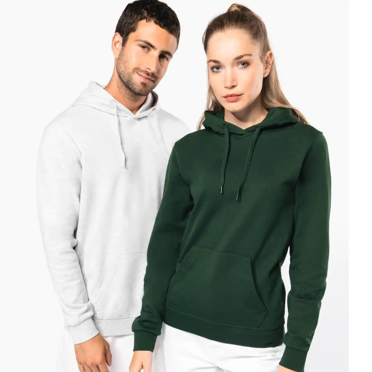 Sweat-shirt recyclé à capuche unisexe K4041 Kariban