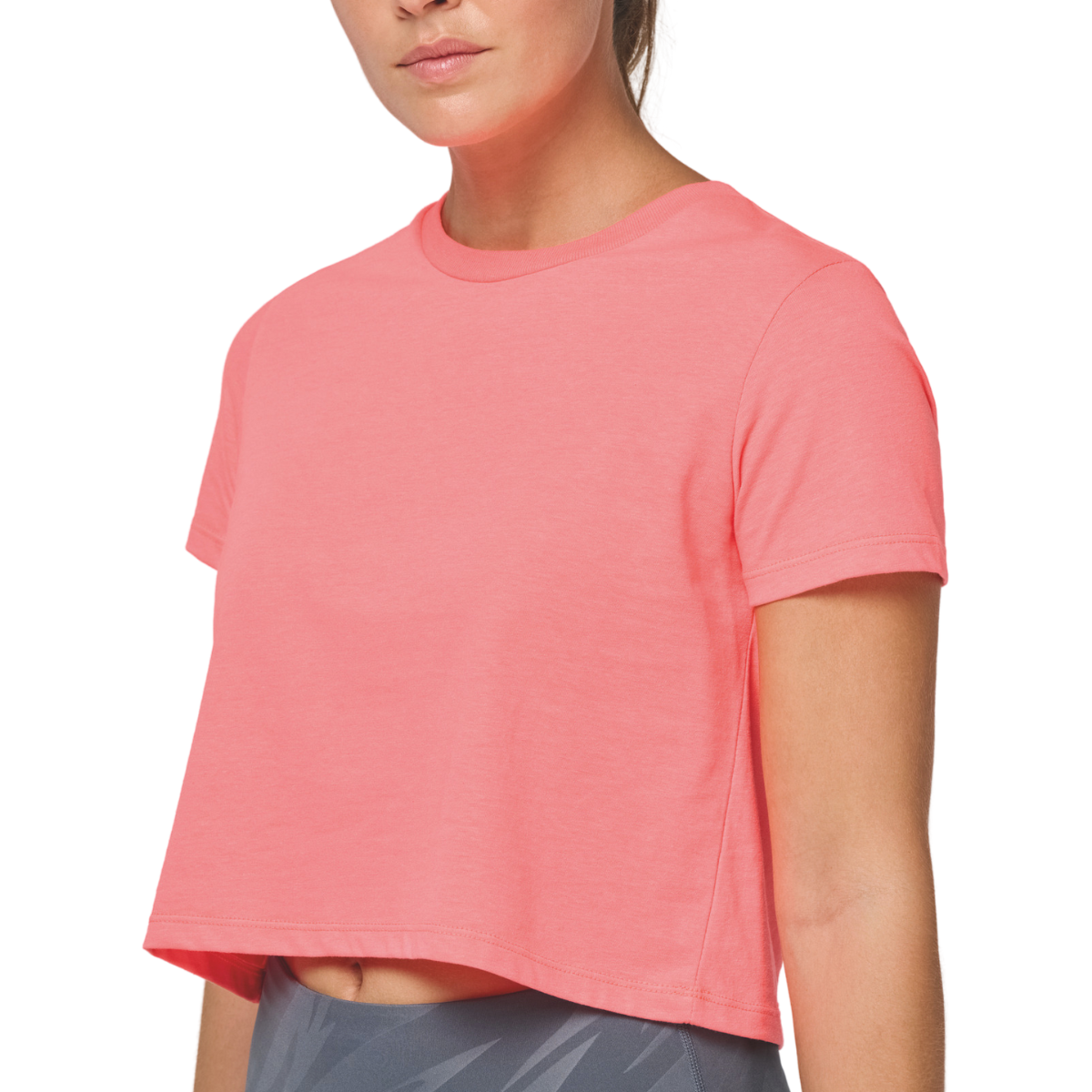 Crop top triblend femme