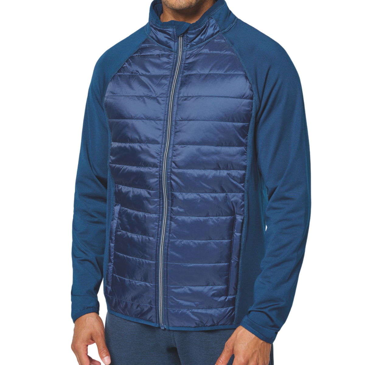 Veste sport bi-matière unisexe