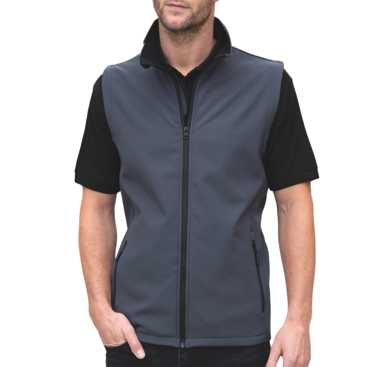 Bodywarmer Softshell homme