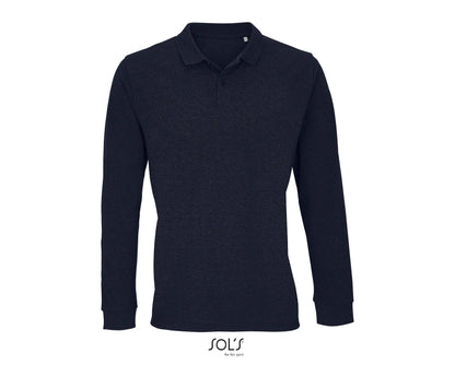 Polo Maille piquée manches longue Unisexe SOL'S PLANET 04241