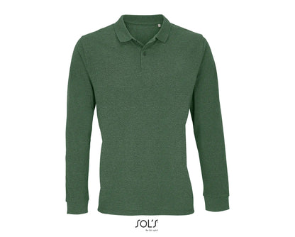 Polo Maille piquée manches longue Unisexe SOL'S PLANET 04241